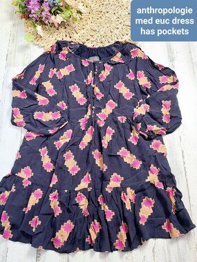 Anthropologie long sleeve dress